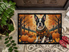 Boston Terrier Fall Doormat 24H X 36W product image at NuMercy 3