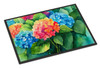 Hydrangeas in Watercolor Doormat 24H X 36W DAC1575 product image at NuMercy