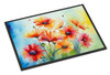 Gerbera Daisies in Watercolor Doormat 24H X 36W DAC1573 product image at NuMercy