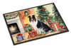 Collie Cozy Christmas Doormat 24H X 36W product image at NuMercy