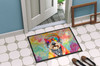 Schnauzer Hippie Dawg Doormat 24H X 36W DAC2555 product image at NuMercy 4
