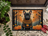 Black French Bulldog Fall Doormat 24H X 36W product image at NuMercy 3