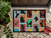 Lots of Black Standard Poodle Doormat 24H X 36W product image at NuMercy 3