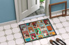 Lots of Brindle Cardigan Corgi Doormat 24H X 36W product image at NuMercy 4