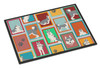 Lots of Grey Siberian Husky Doormat 24H X 36W product image at NuMercy