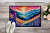 Annual Larkspur in Color Doormat 24H X 36W product image at NuMercy 2