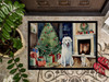 Kuvasz Cozy Christmas Doormat 24H X 36W product image at NuMercy 3