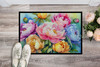 Peonies in Watercolor Doormat 24H X 36W DAC1597 product image at NuMercy 2