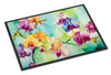 Orchids in Watercolor Doormat 24H X 36W DAC1598 product image at NuMercy