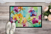 Orchids in Watercolor Doormat 24H X 36W DAC1598 product image at NuMercy 2