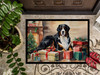 Bernese Mountain Dog Cozy Christmas Doormat 24H X 36W product image at NuMercy 3