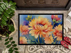 Chrysanthemums in Watercolor Doormat 24H X 36W DAC1551 product image at NuMercy 3