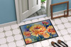Chrysanthemums in Watercolor Doormat 24H X 36W DAC1551 product image at NuMercy 4