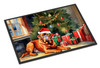 Dogue de Bordeaux Cozy Christmas Doormat 24H X 36W DAC2648 product image at NuMercy