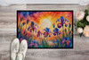 Iris in Color Doormat 24H X 36W product image at NuMercy 2