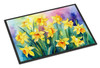 Daffodils in Watercolor Doormat 24H X 36W DAC1560 product image at NuMercy