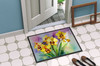 Orchids in Watercolor Doormat 24H X 36W DAC1590 product image at NuMercy 4