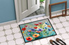 Anemones in Watercolor Doormat 24H X 36W DAC1546 product image at NuMercy 4