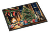 Keeshond Cozy Christmas Doormat 24H X 36W DAC2689 product image at NuMercy