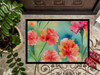 Carnations in Watercolor Doormat 24H X 36W DAC1549 product image at NuMercy 3