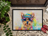 Yorkshire Terrier Hippie Dawg Doormat 24H X 36W DAC2577 product image at NuMercy 3