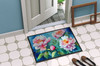 Peonies in Watercolor Doormat 24H X 36W DAC1593 product image at NuMercy 4