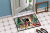 German Shepherd Cozy Christmas Doormat 24H X 36W product image at NuMercy 4