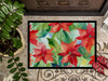 Poinsettias in Watercolor Doormat 24H X 36W product image at NuMercy 3