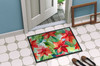 Poinsettias in Watercolor Doormat 24H X 36W product image at NuMercy 4