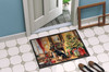 Australian Terrier Cozy Christmas Doormat 24H X 36W product image at NuMercy 4