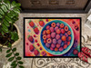 Colorful Raspberries Doormat 24H X 36W product image at NuMercy 3