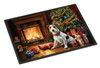 Jack Russell Terrier Cozy Christmas Doormat 24H X 36W DAC2682 product image at NuMercy