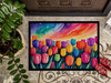 Tulips in Color Doormat 24H X 36W product image at NuMercy 3