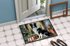 Border Collie Cozy Christmas Doormat 24H X 36W product image at NuMercy 4
