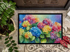 Hydrangeas in Watercolor Doormat 24H X 36W DAC1574 product image at NuMercy 3