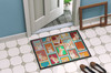 Lots of Fawn Cardigan Corgi Doormat 24H X 36W product image at NuMercy 4