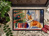 Corgi Cozy Christmas Doormat 24H X 36W DAC2638 product image at NuMercy 3