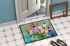 Orchids in Watercolor Doormat 24H X 36W DAC1563 product image at NuMercy 4