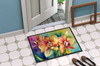 Orchids in Watercolor Doormat 24H X 36W DAC1559 product image at NuMercy 4