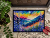 Delphinium in Color Doormat 24H X 36W product image at NuMercy 3