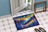 Delphinium in Color Doormat 24H X 36W product image at NuMercy 4