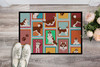 Lots of Red Siberian Husky Doormat 24H X 36W product image at NuMercy 2