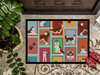 Lots of Red Siberian Husky Doormat 24H X 36W product image at NuMercy 3