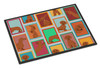 Lots of Red Dachshund Doormat 24H X 36W product image at NuMercy