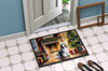 Bearded Collie Cozy Christmas Doormat 24H X 36W product image at NuMercy 4