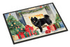 German Spitz Cozy Christmas Doormat 24H X 36W product image at NuMercy