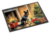Australian Cattle Dog Cozy Christmas Doormat 24H X 36W product image at NuMercy