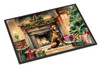 Chesapeake Bay Retriever Cozy Christmas Doormat 24H X 36W product image at NuMercy