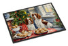 Welsh Springer Spaniel Christmas Cookies Doormat 24H X 36W product image at NuMercy