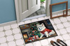 American Eskimo Cozy Christmas Doormat 24H X 36W product image at NuMercy 4